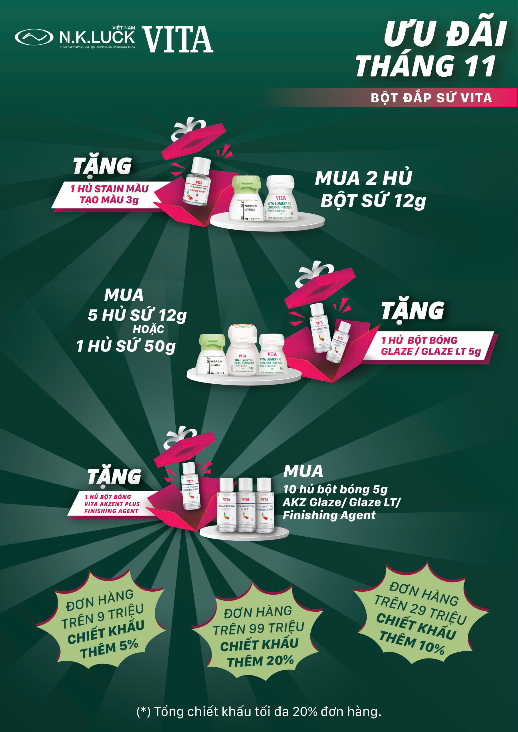 Sự kiện tháng 11: Đón tháng mới ưu đãi tới Sự kiện tháng 11: Đón tháng mới ưu đãi tới