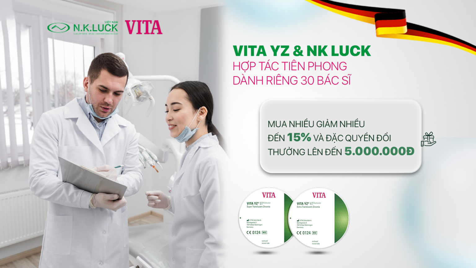 Cơ Hội Trải Nghiệm Zirconia VITA YZ ST & XT